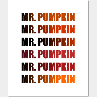 Mr. Pumpkin Posters and Art